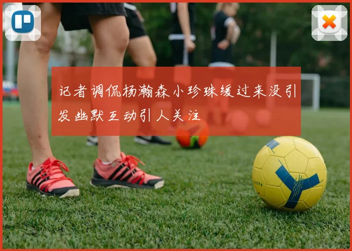 记者调侃杨瀚森小珍珠缓过来没引发幽默互动引人关注